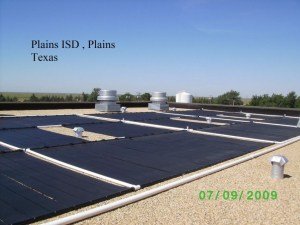 Flat-roof-installation solar project