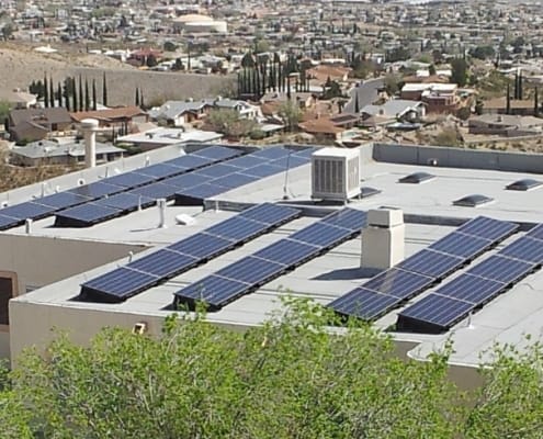 commercial solar energy system