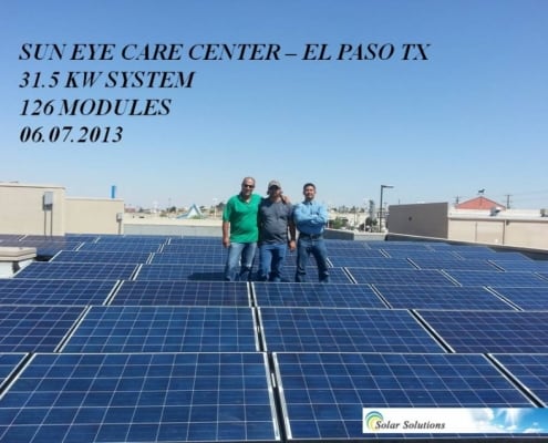 SUN-EYE-CARE - Solar Electric System